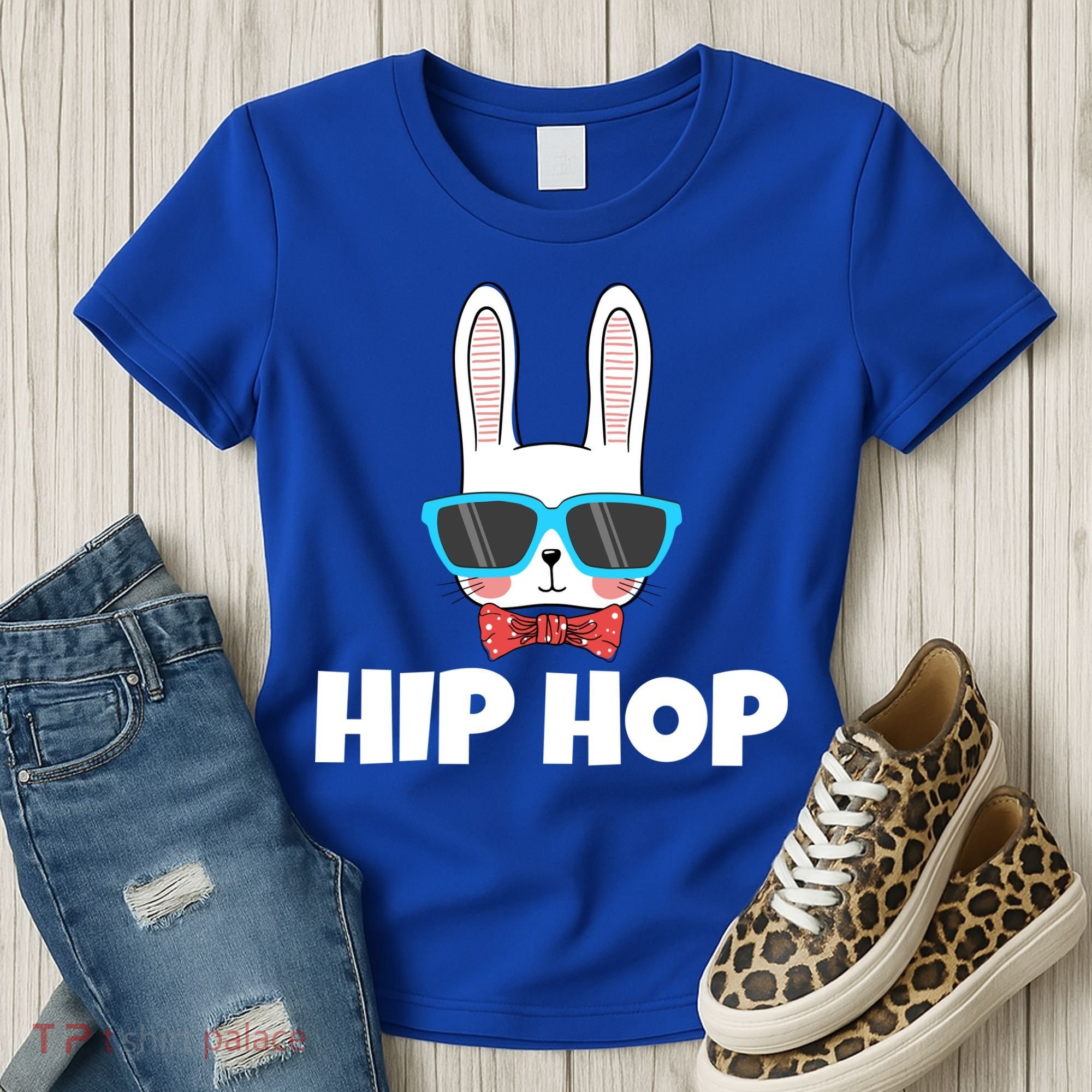 Hip Hop Easter Bunny Women's T-Shirt