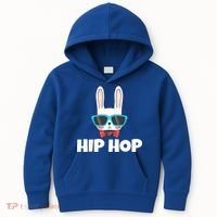 Hip Hop Easter Bunny Kids Hoodie thumb 0