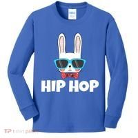 Hip Hop Easter Bunny Kids Long Sleeve Shirt thumb 0