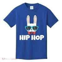 Hip Hop Easter Bunny Kids T-Shirt thumb 0