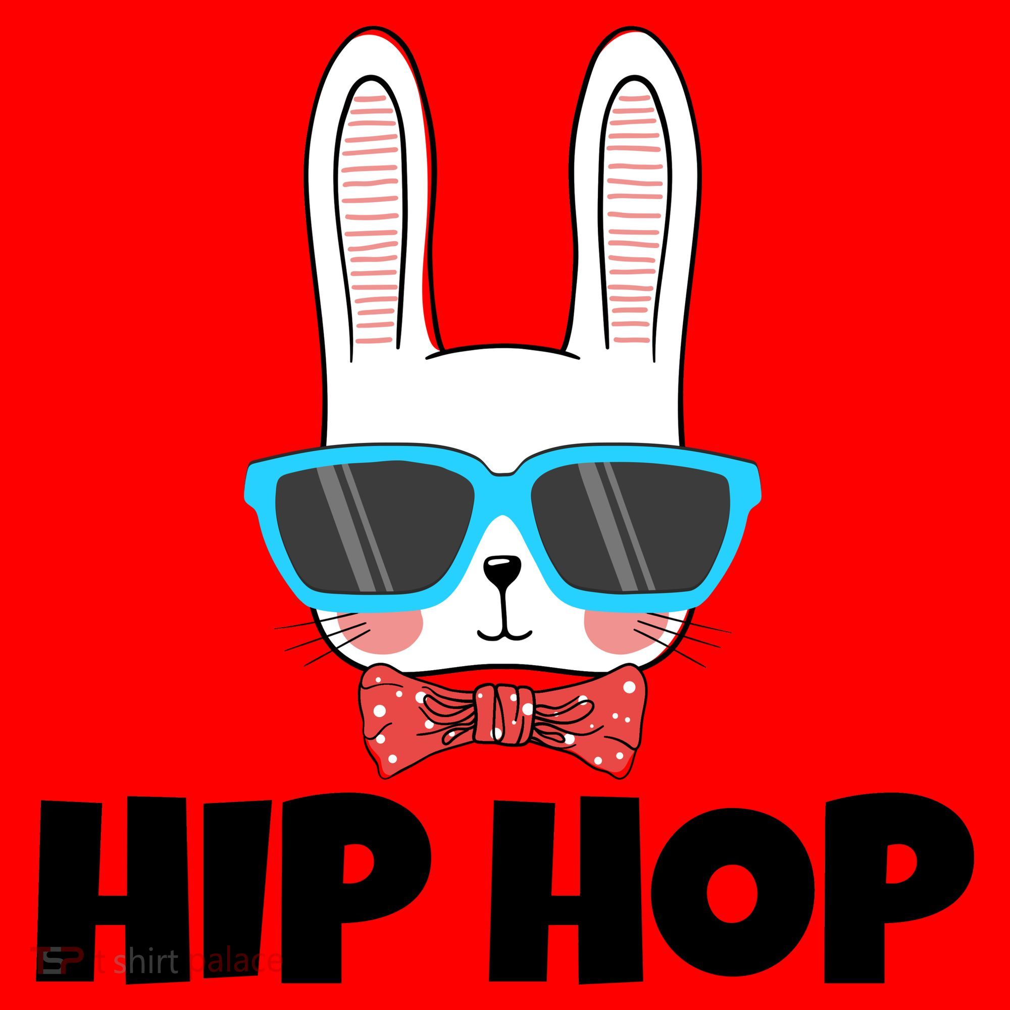 Hip Hop Easter Bunny Santa Hat