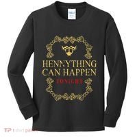 Hennything Is Possible For Women Henny Gang Kids Long Sleeve Shirt thumb 0