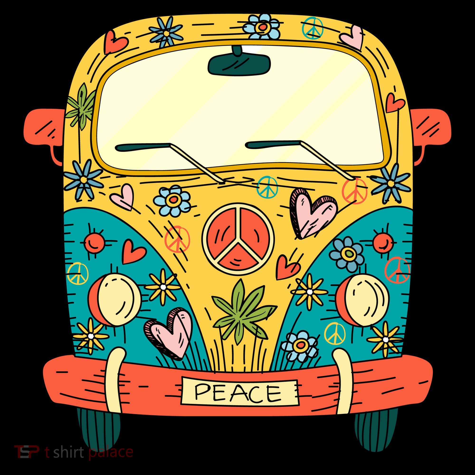 Hippe Peace Van Apron