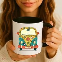 Hippe Peace Van Coffee Mug thumb 3