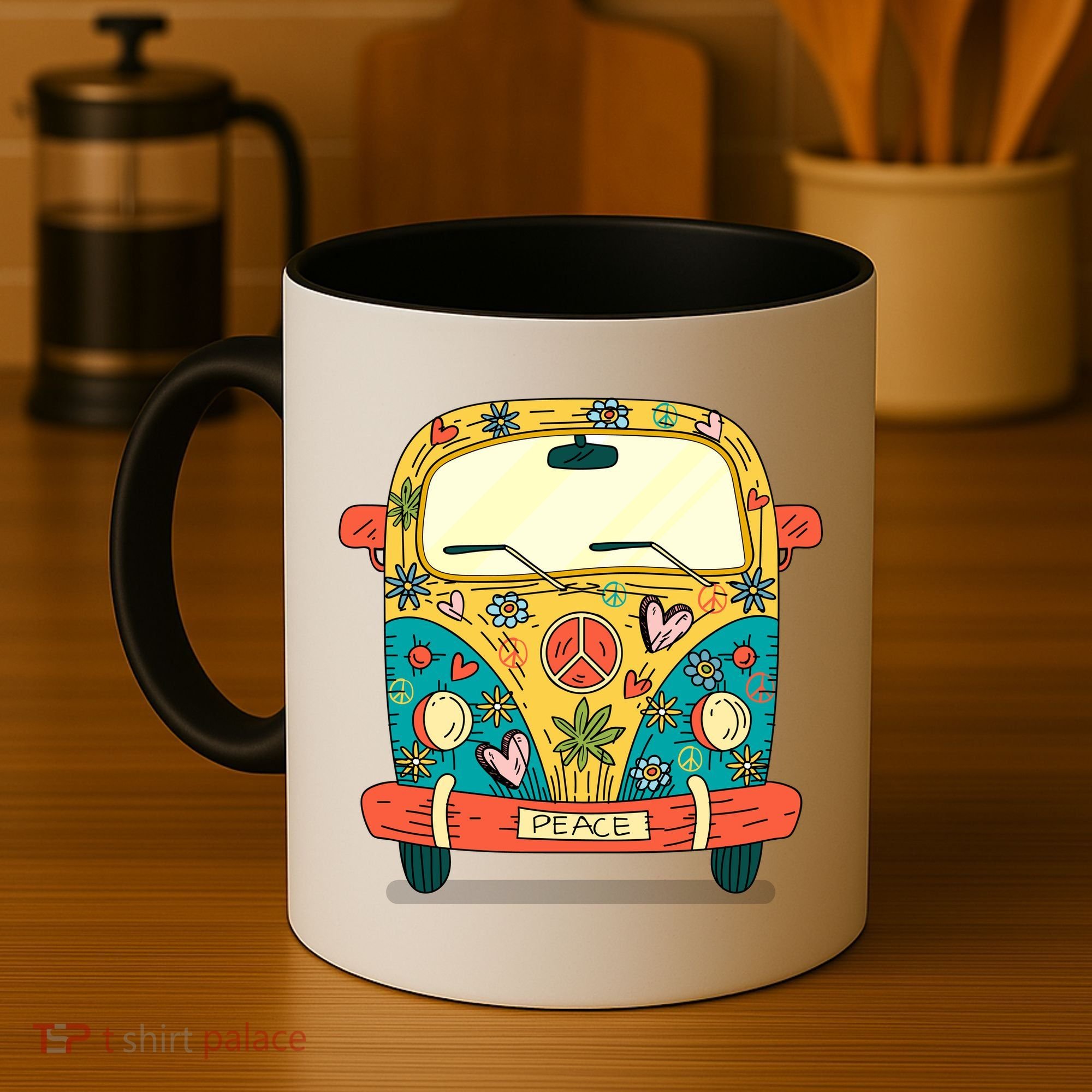 Hippe Peace Van Coffee Mug