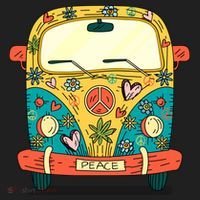 Hippe Peace Van Tumbler thumb 3