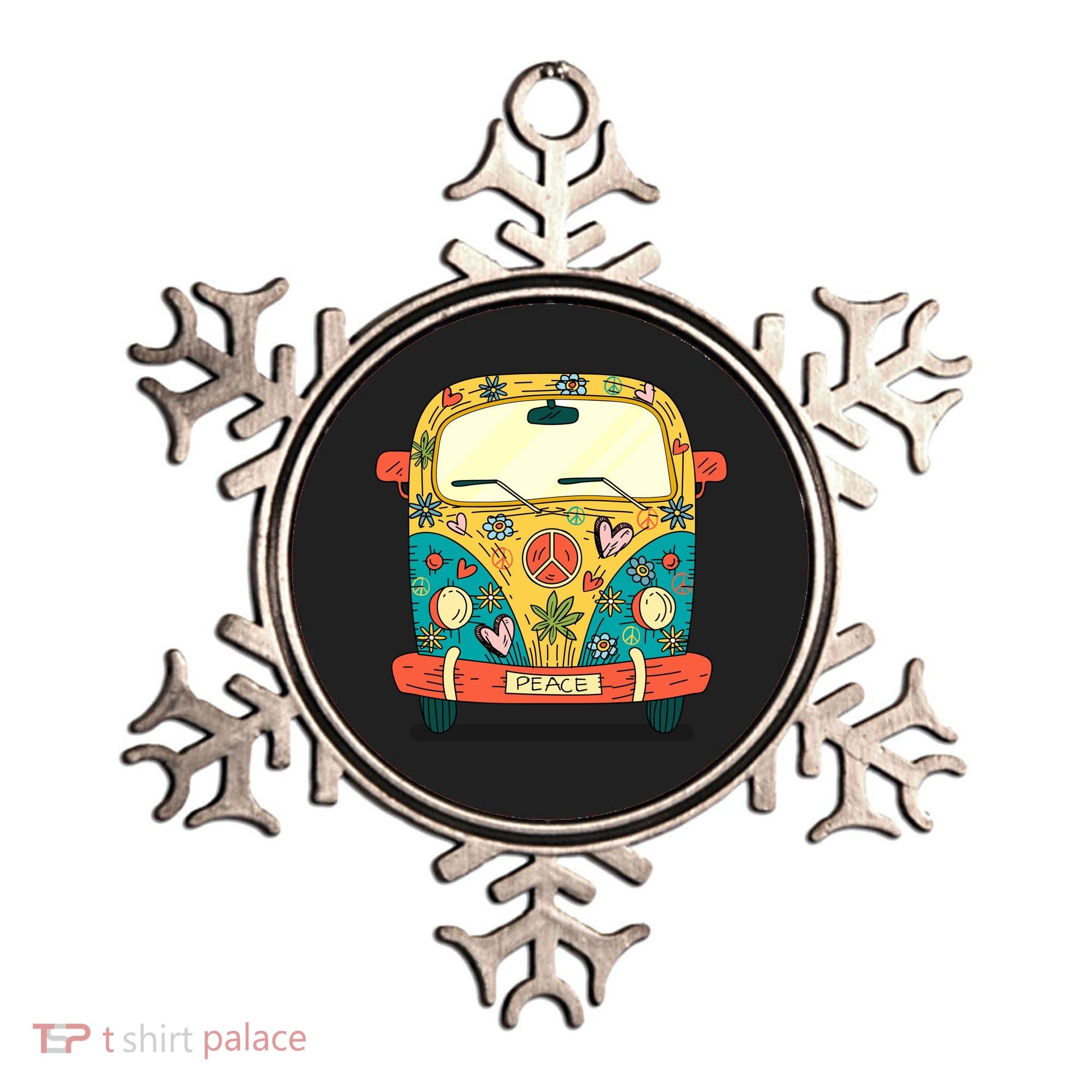 Hippe Peace Van Ornament