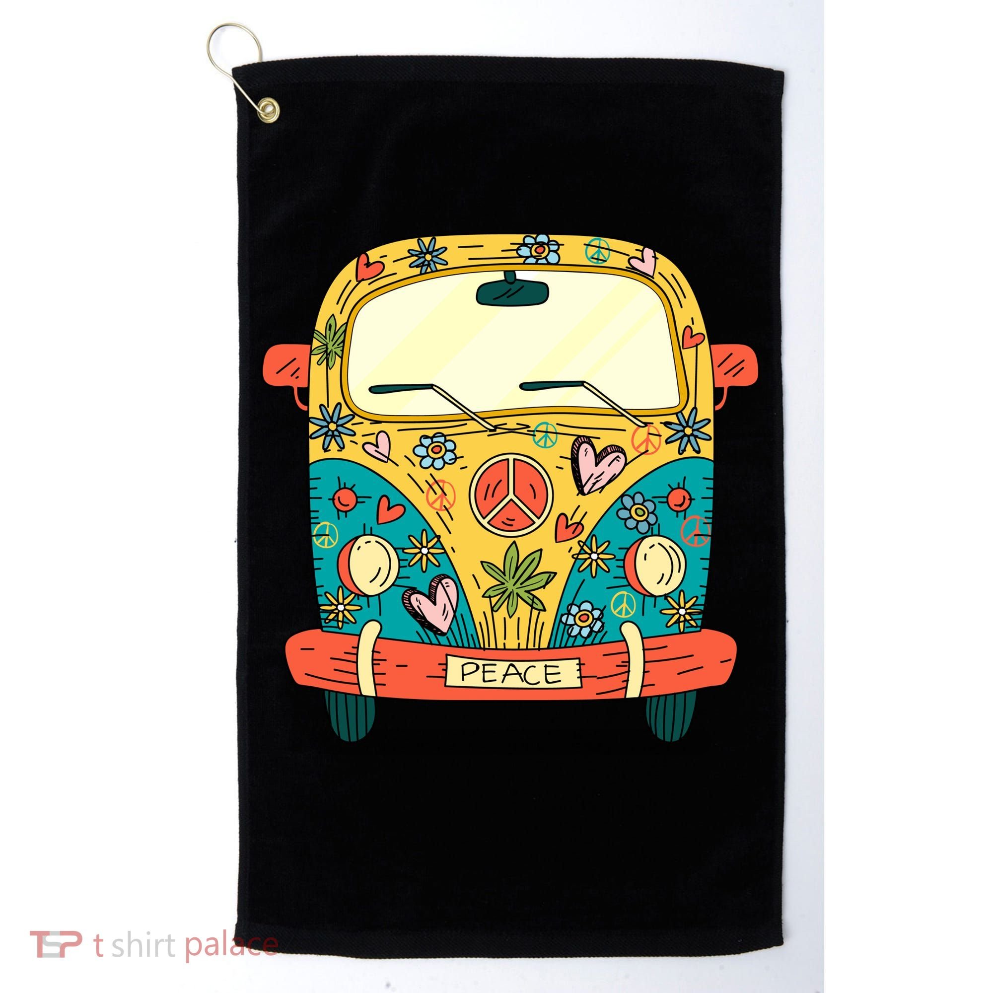Hippe Peace Van Golf Towel