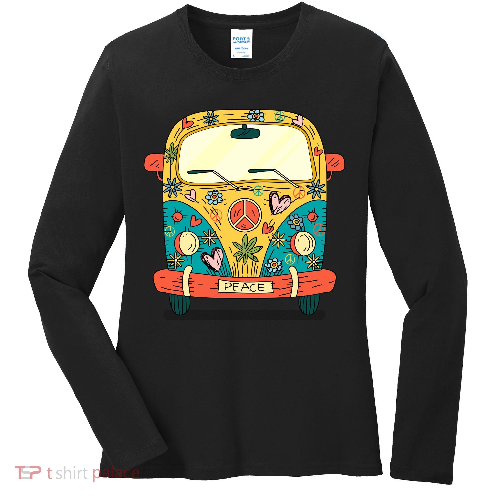 Hippe Peace Van Women's Long Sleeve Shirt