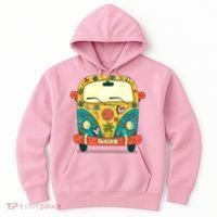 Hippe Peace Van Hoodie thumb 0