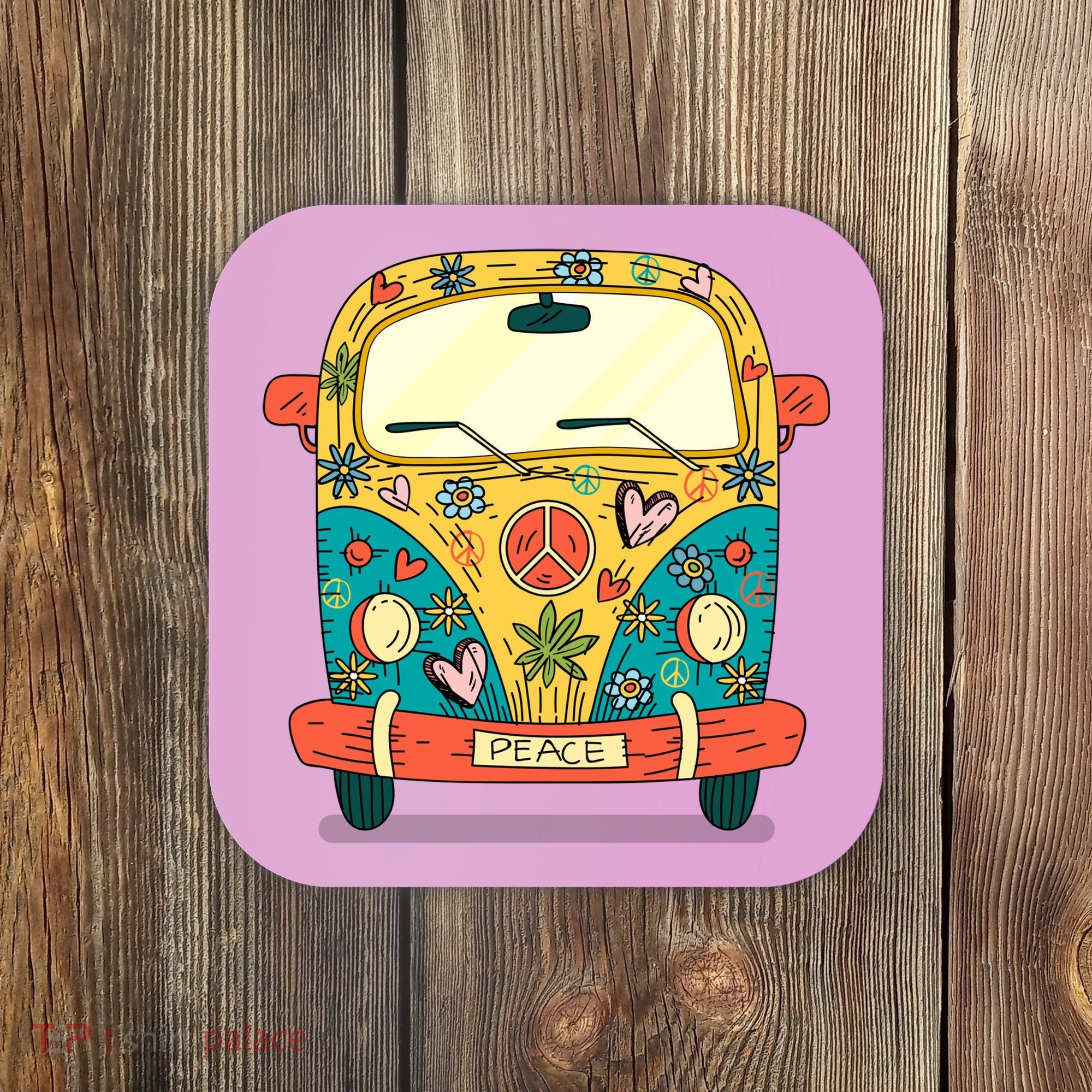 Hippe Peace Van Coaster