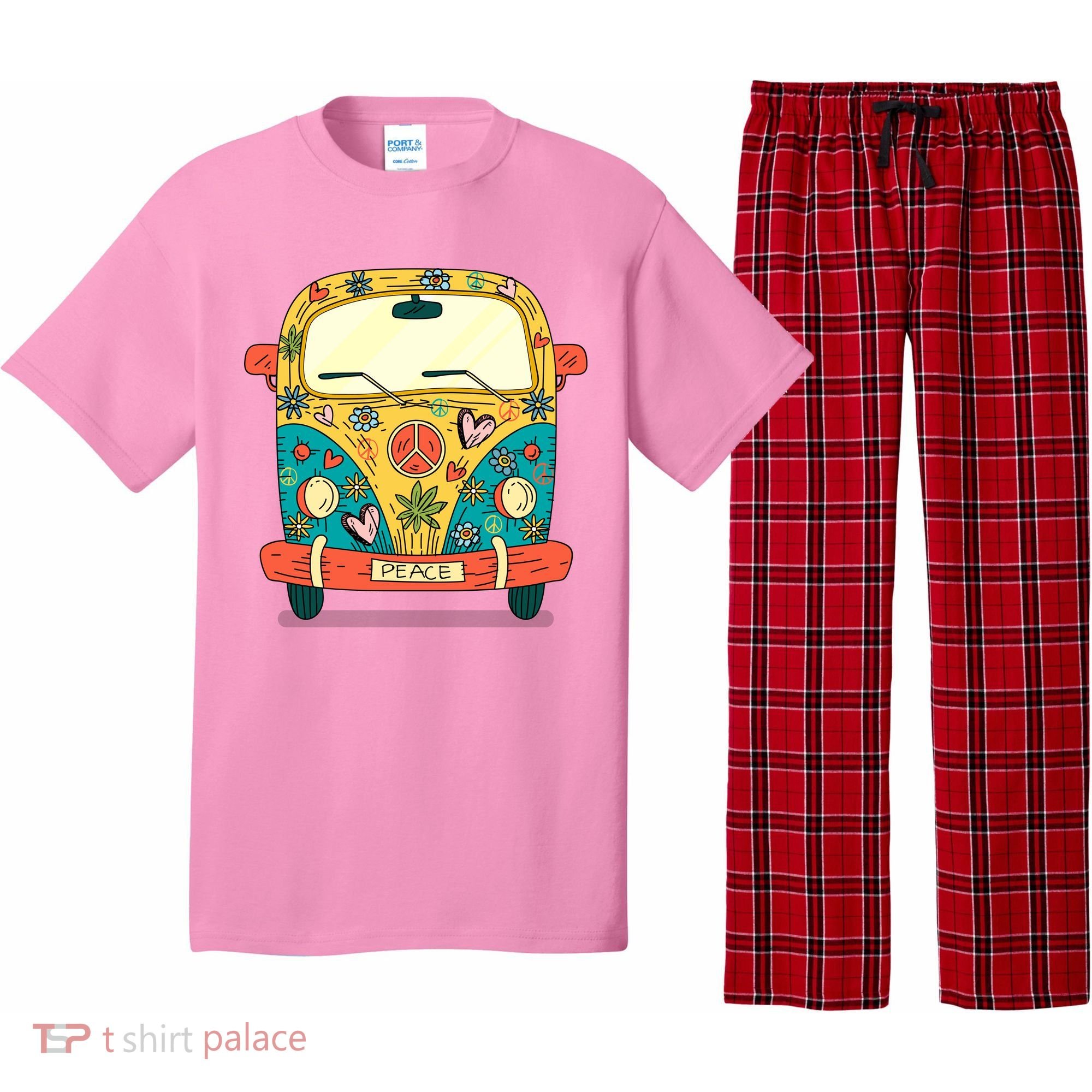 Hippe Peace Van Pajama Set