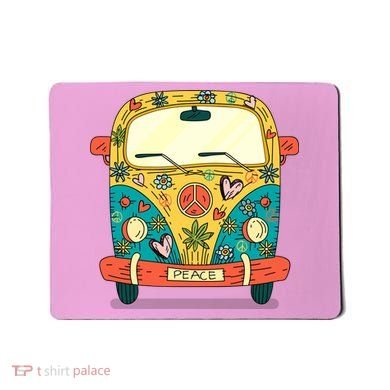 Hippe Peace Van Mousepad