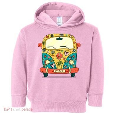 Hippe Peace Van Toddler Hoodie