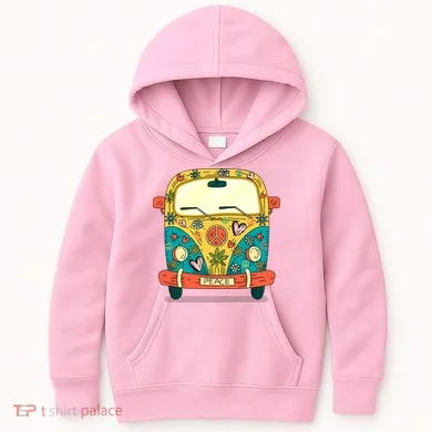 Hippe Peace Van Kids Hoodie