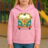 Hippe Peace Van Kids Hoodie thumb 3