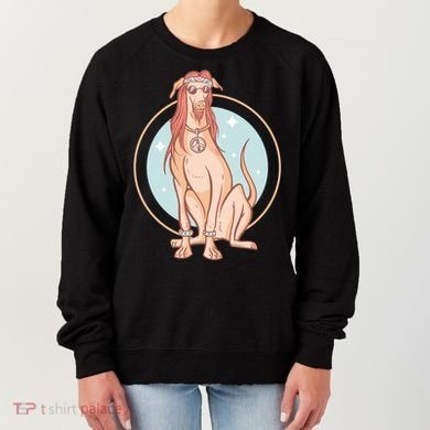 Hippie Dog Women's Sweatshirt