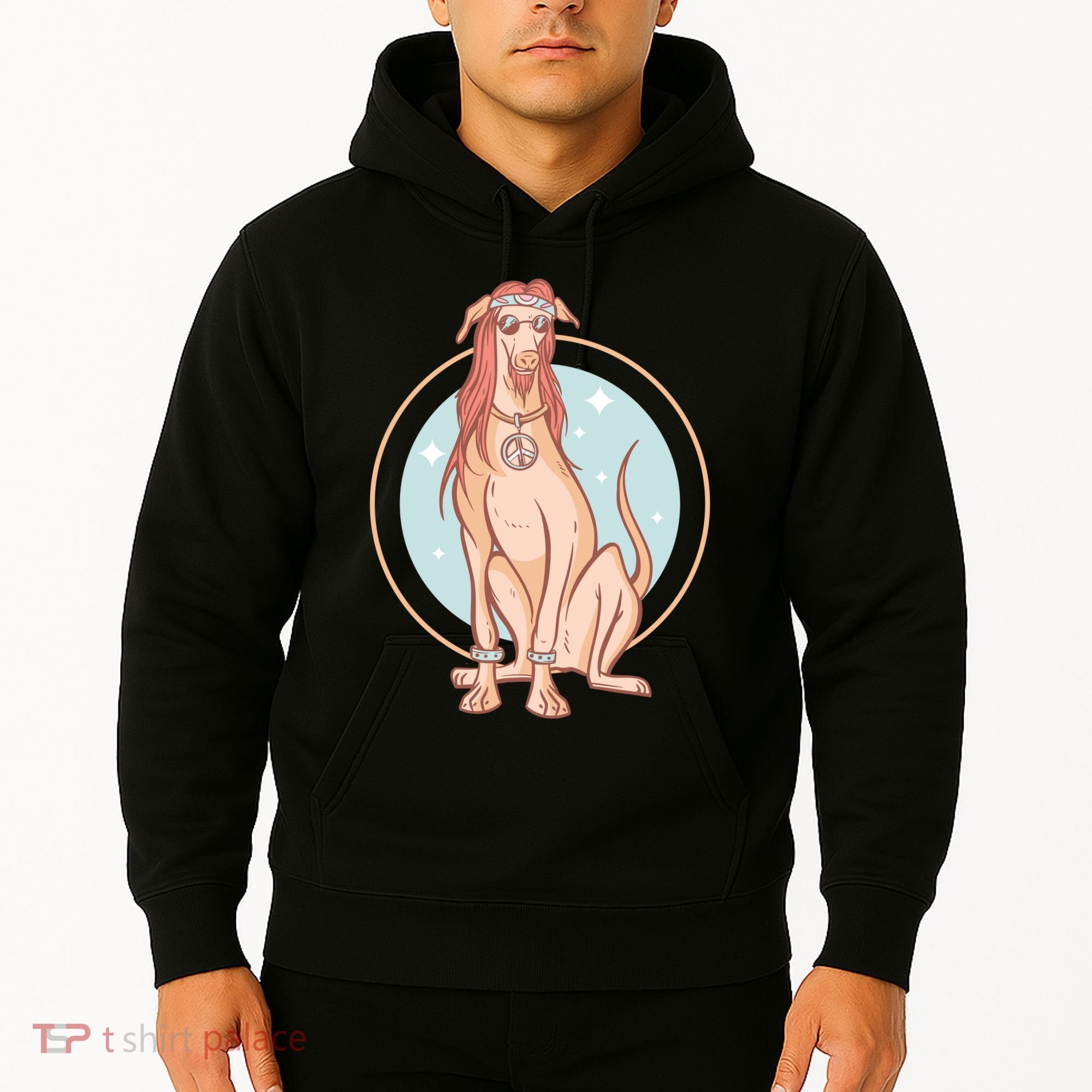 Hippie Dog Hoodie