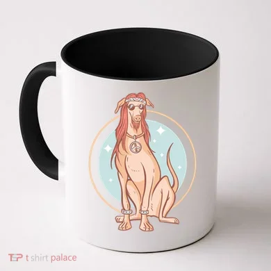 Hippie Dog Coffee Mug