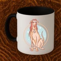 Hippie Dog Coffee Mug thumb 2