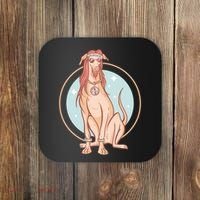 Hippie Dog Coaster thumb 0