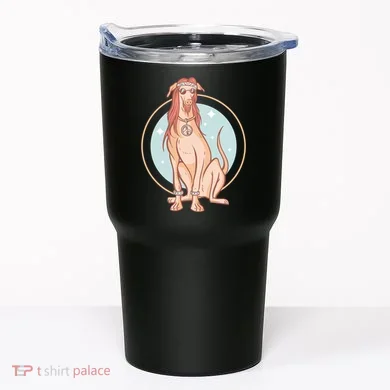 Hippie Dog Tumbler