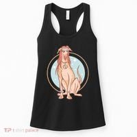 Hippie Dog Women's Tank Top thumb 0