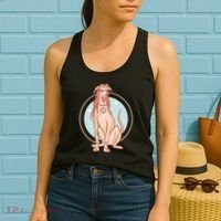 Hippie Dog Women's Tank Top thumb 2