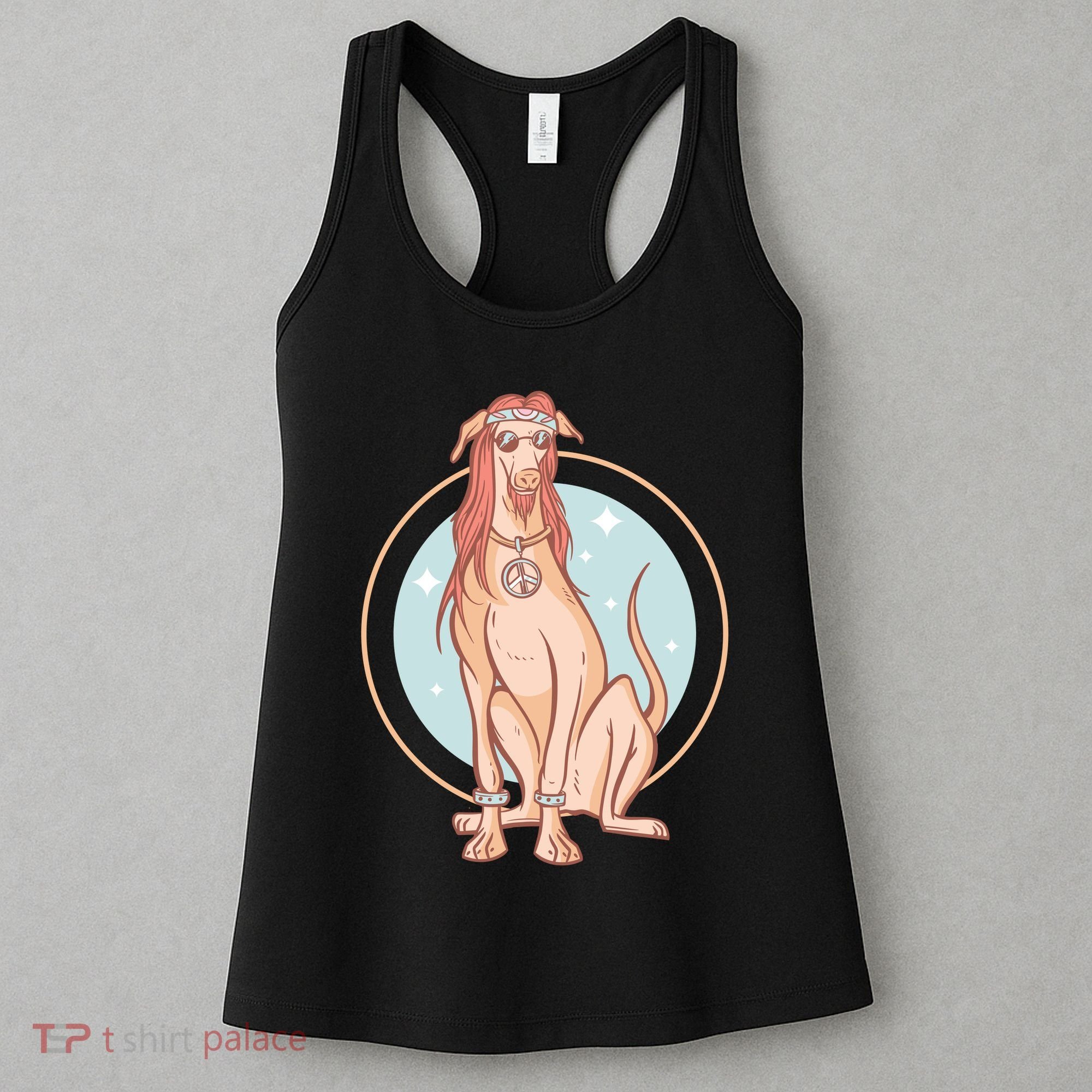 Hippie Dog Women's Tank Top