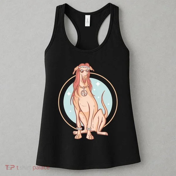 Hippie Dog Women's Tank Top
