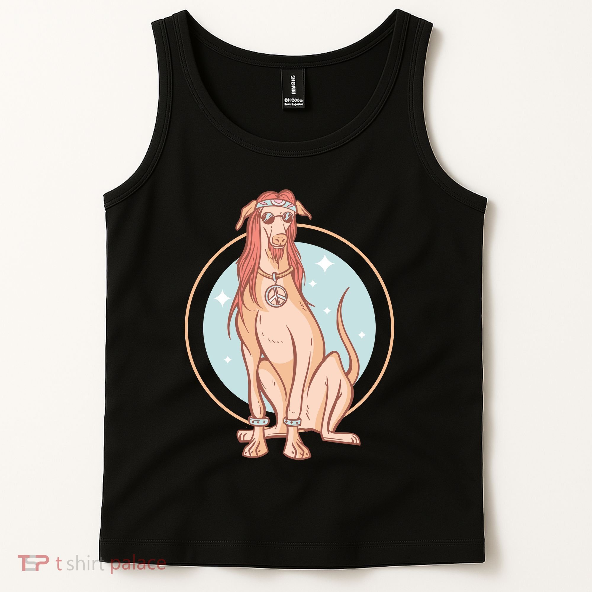 Hippie Dog Tank Top