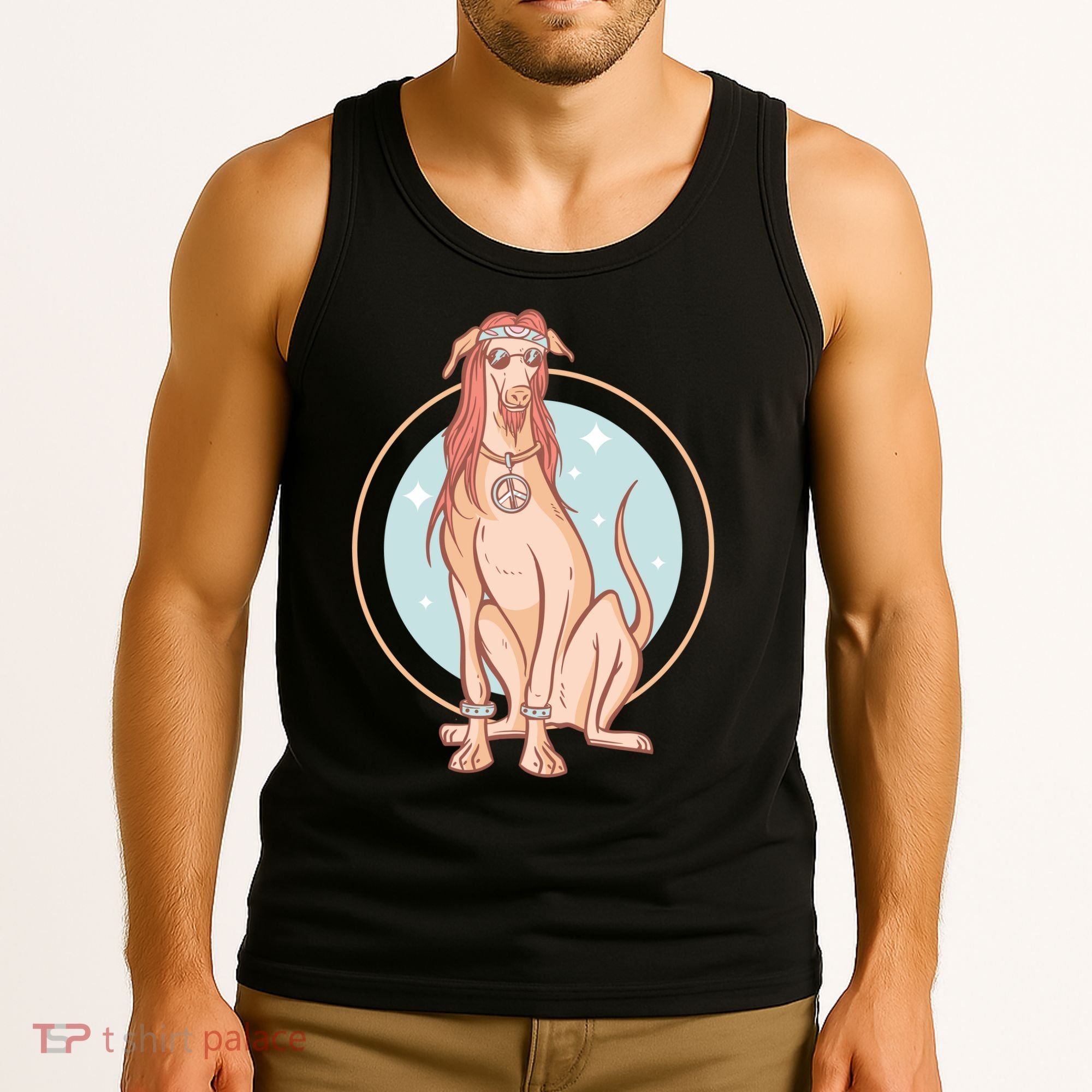 Hippie Dog Tank Top