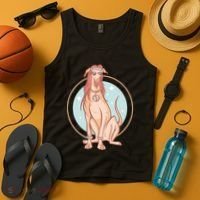 Hippie Dog Tank Top thumb 4