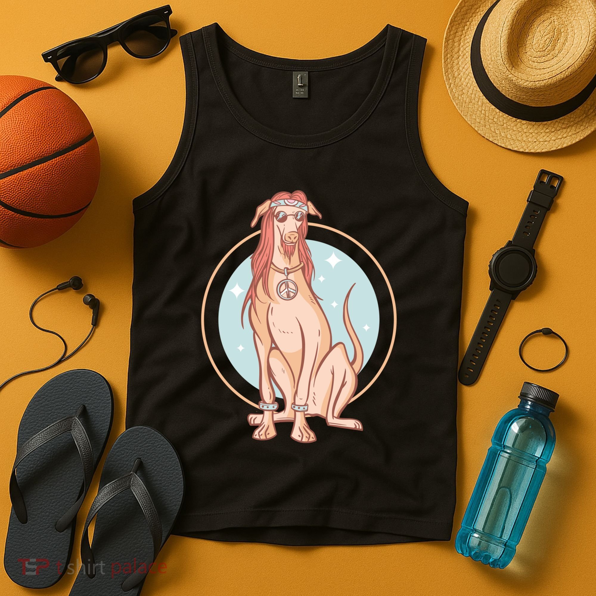 Hippie Dog Tank Top