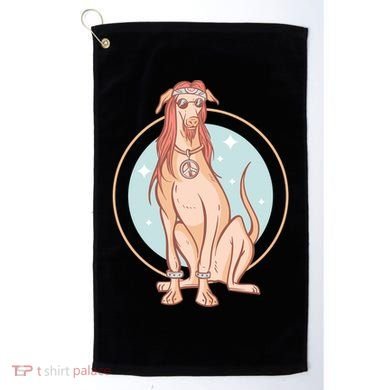 Hippie Dog Golf Towel