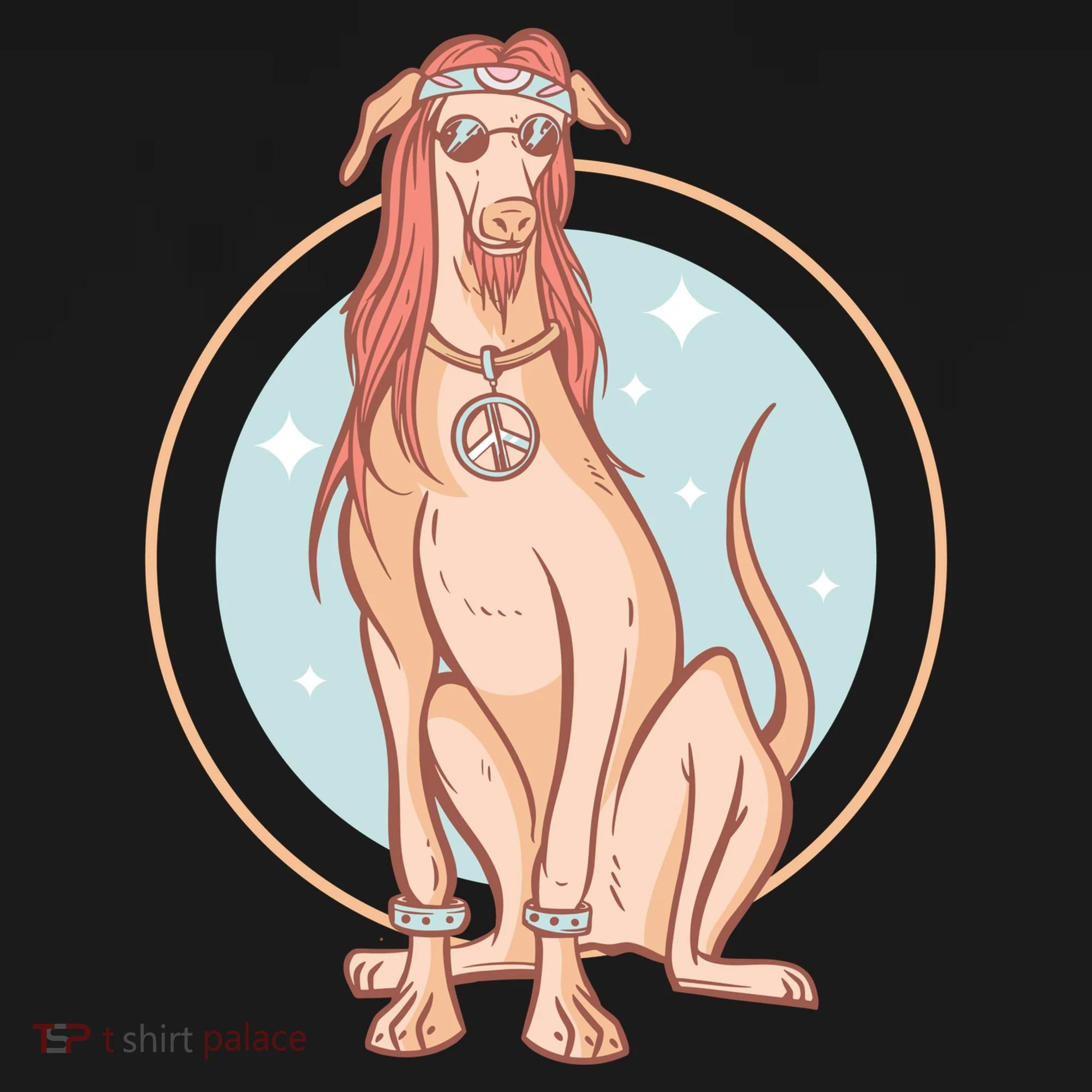 Hippie Dog Women's T-Shirt