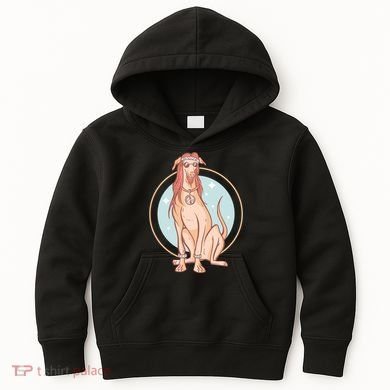 Hippie Dog Kids Hoodie