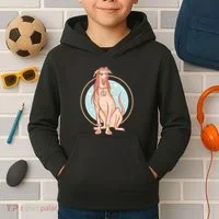 Hippie Dog Kids Hoodie thumb 2