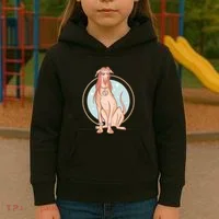 Hippie Dog Kids Hoodie thumb 3