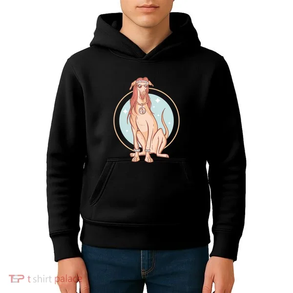 Hippie Dog Kids Hoodie