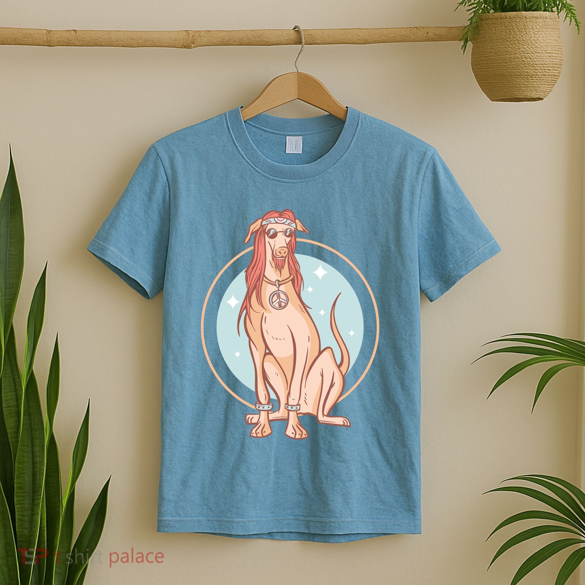 Hippie Dog T-Shirt