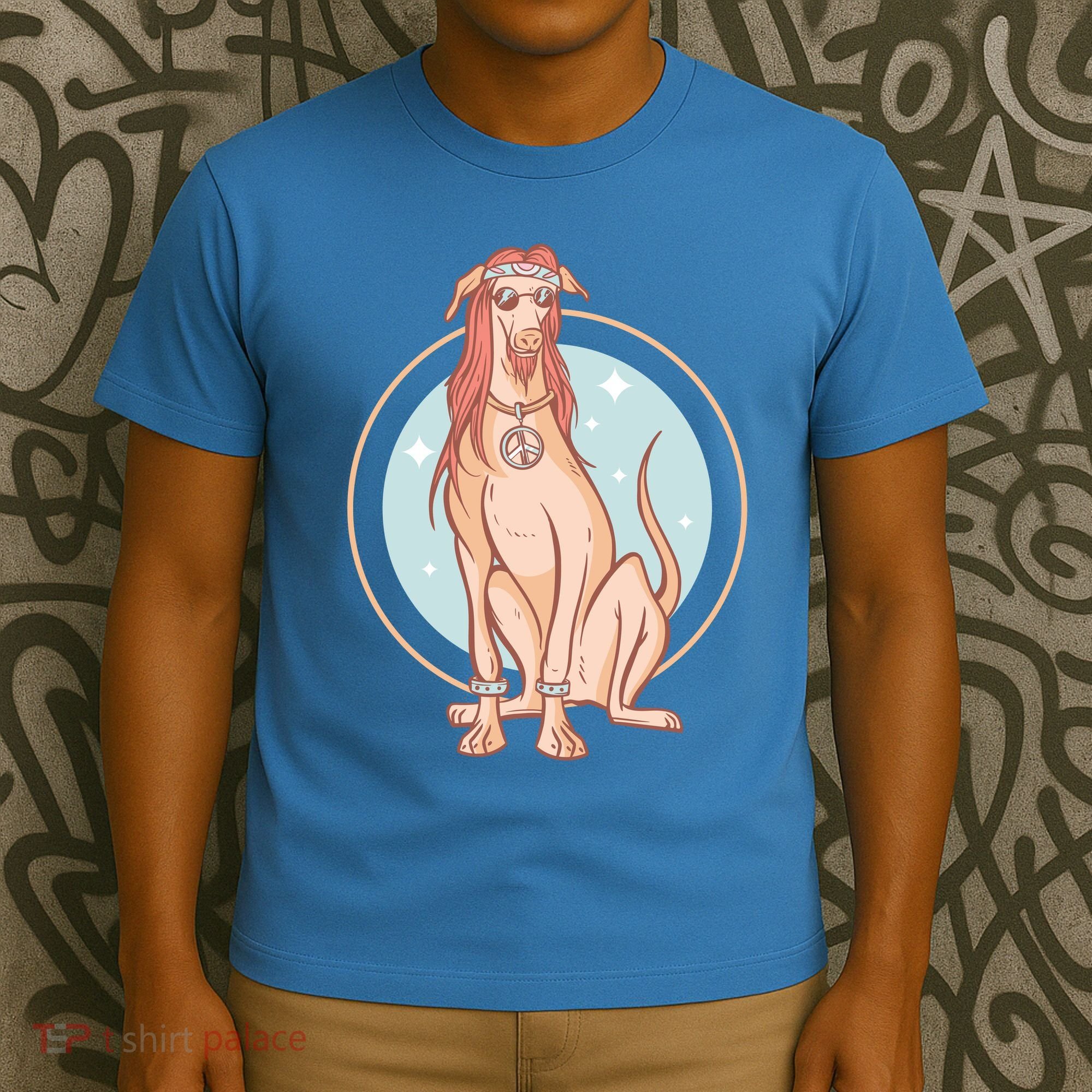 Hippie Dog T-Shirt