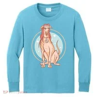 Hippie Dog Kids Long Sleeve Shirt thumb 0