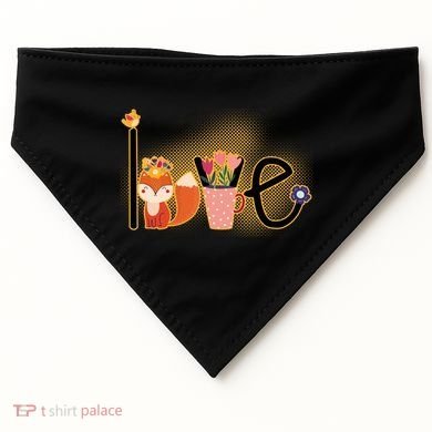 Hippie Love Spring USA-Made Doggie Bandana