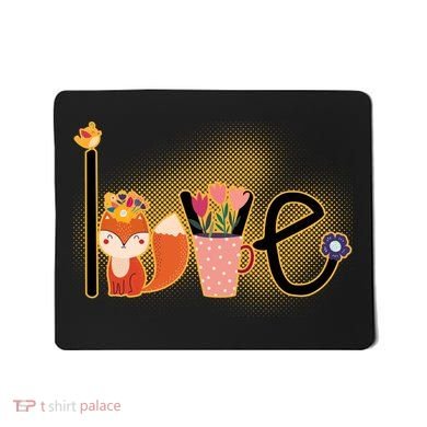 Hippie Love Spring Mousepad