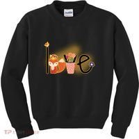 Hippie Love Spring Kids Sweatshirt thumb 0
