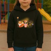 Hippie Love Spring Kids Hoodie thumb 3