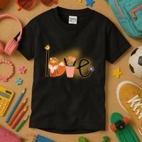 Hippie Love Spring Kids T-Shirt thumb 3