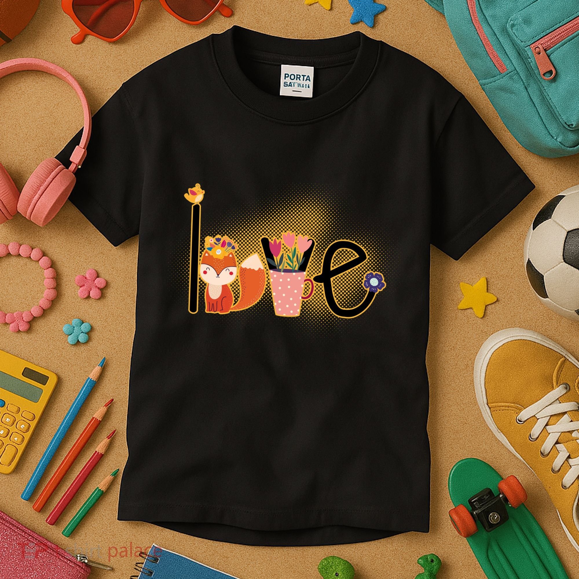 Hippie Love Spring Kids T-Shirt