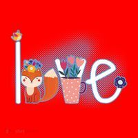 Hippie Love Spring Santa Hat thumb 1